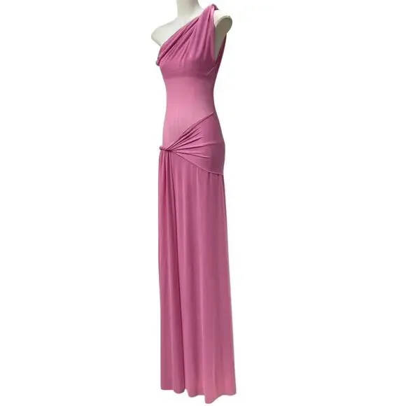 Misha THE 'SISAL' MESH DRESS Orchid Pink L